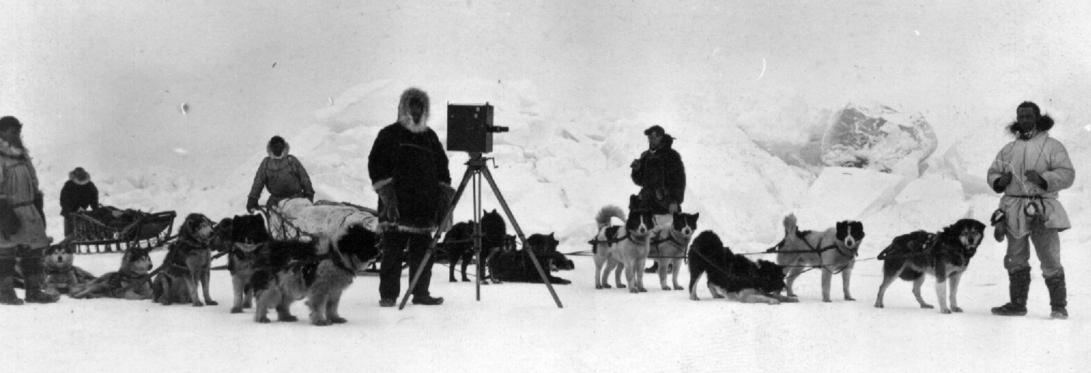 1913: Surviving on the Arctic ice with Stefansson and expedition members